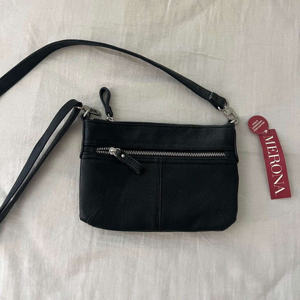 NWT Merona black purse